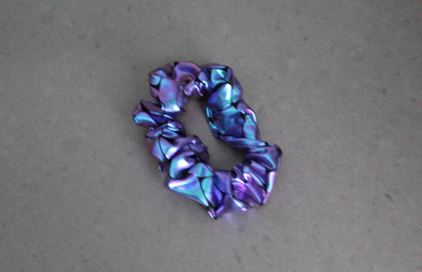 Iridescent Mermaid Hair Scrunchie - The Enchanted Magnolia