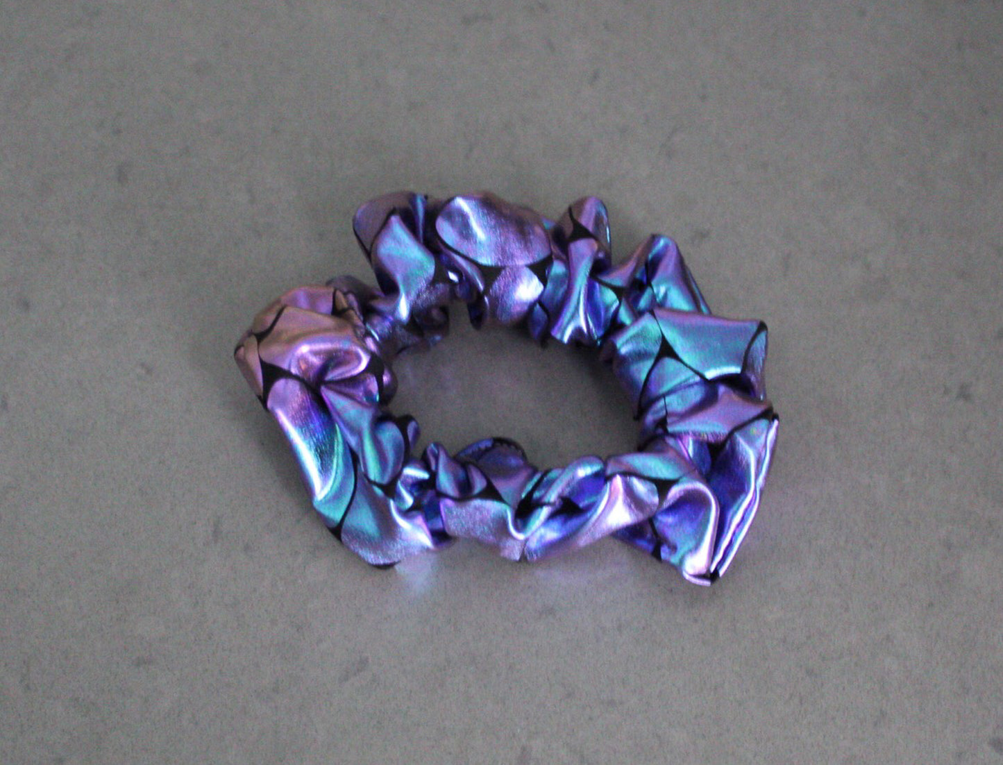Iridescent Mermaid Hair Scrunchie - The Enchanted Magnolia