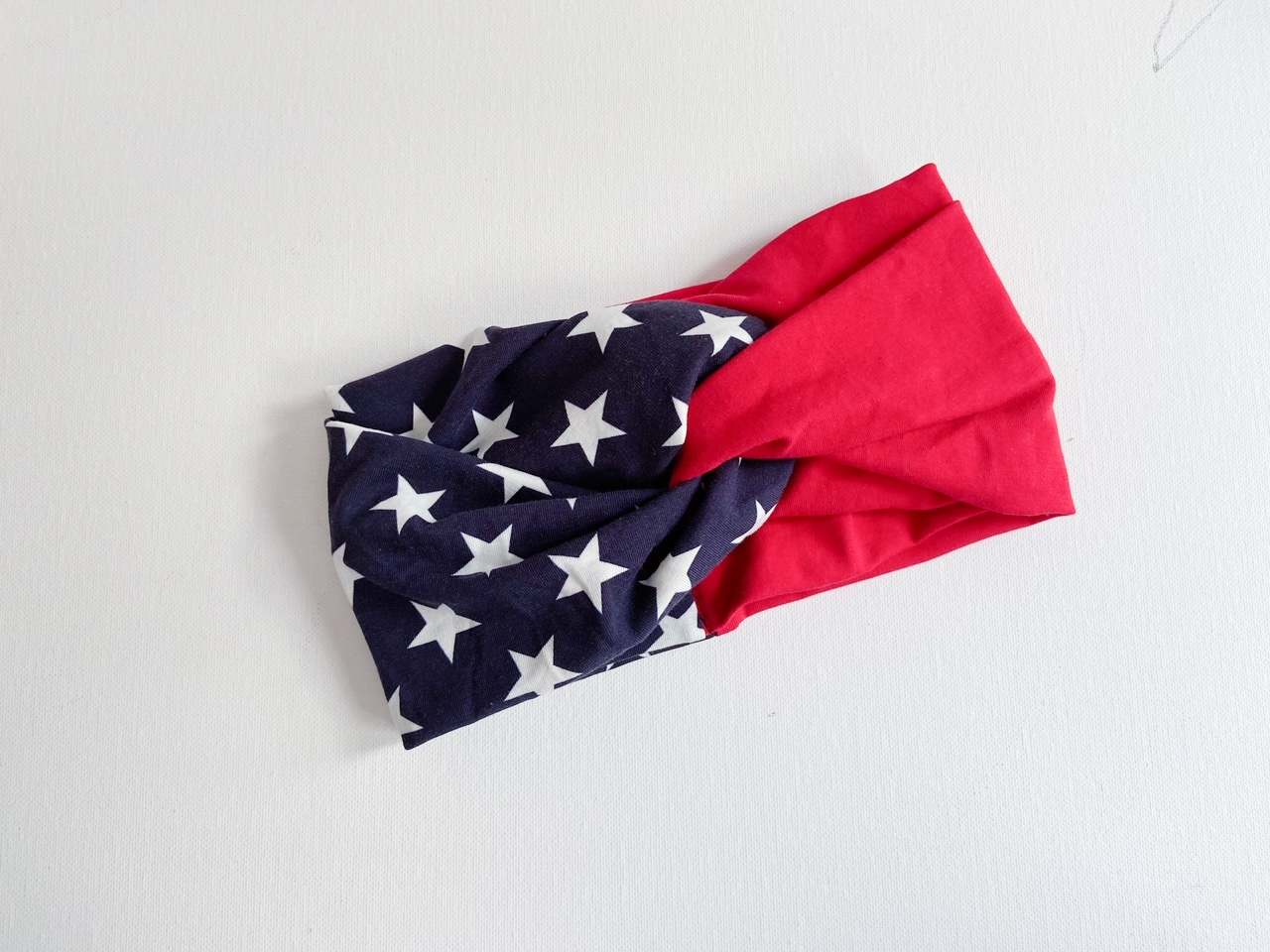 Patriotic Twist Knot Headband I The Enchanted Magnolia