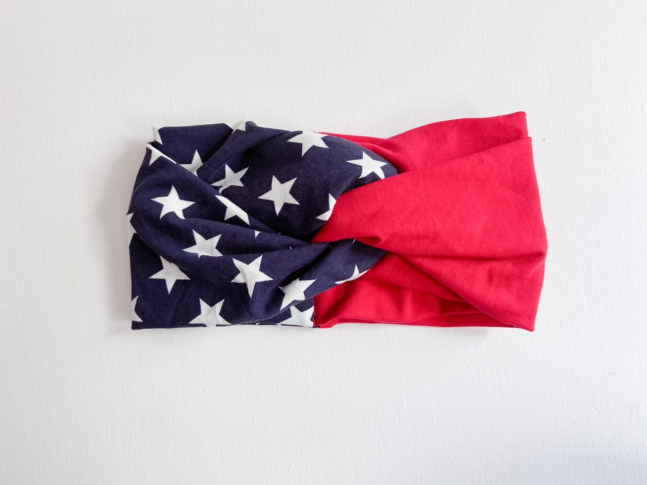 Patriotic Twist Knot Headband I The Enchanted Magnolia