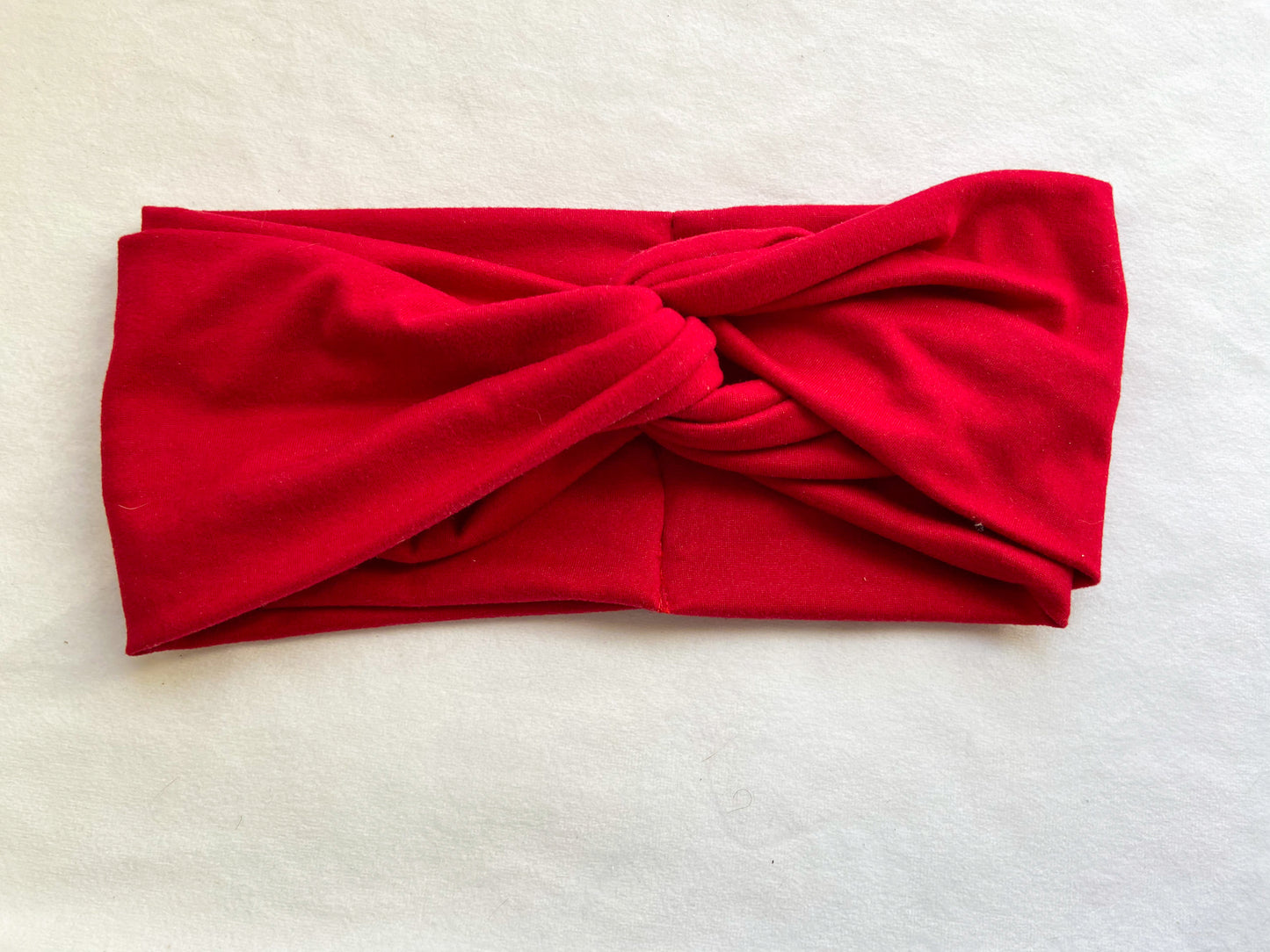 Kids Red Twist Knot Headband I The Enchanted Magnolia