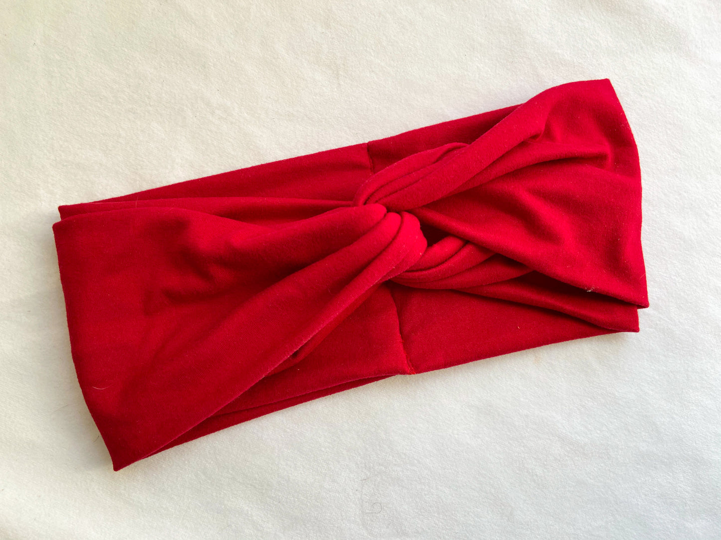 Kids Red Twist Knot Headband I The Enchanted Magnolia