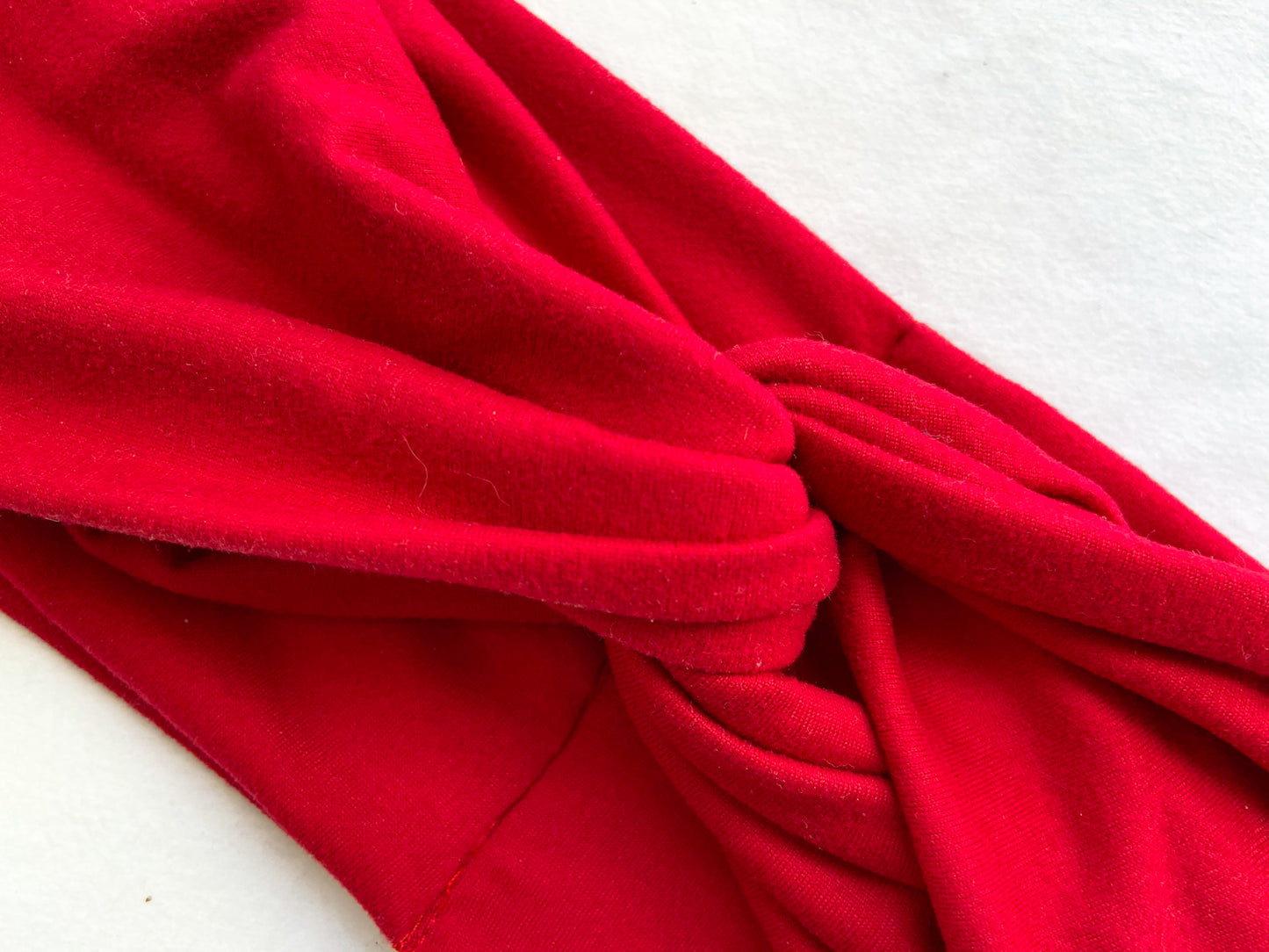 Kids Red Twist Knot Headband I The Enchanted Magnolia
