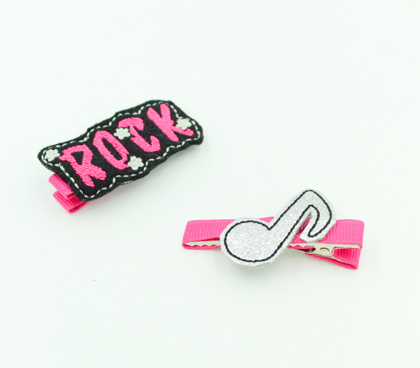 Rock Star Hair Barrettes I The Enchanted Magnolia