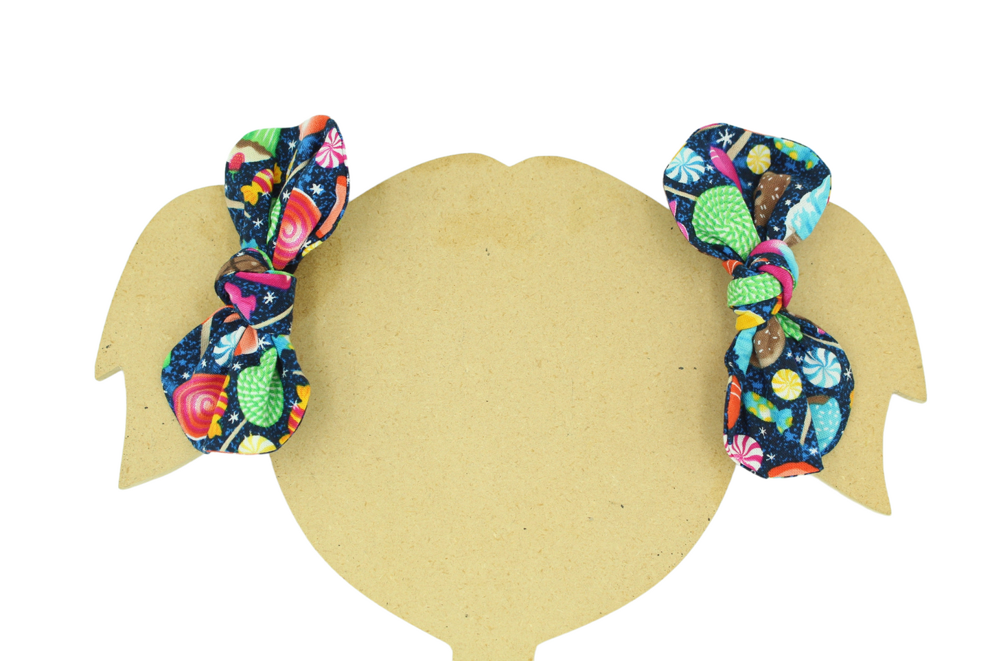 Candy Galaxy Top Knot Fabric Hair Bows I The Enchanted Magnolia