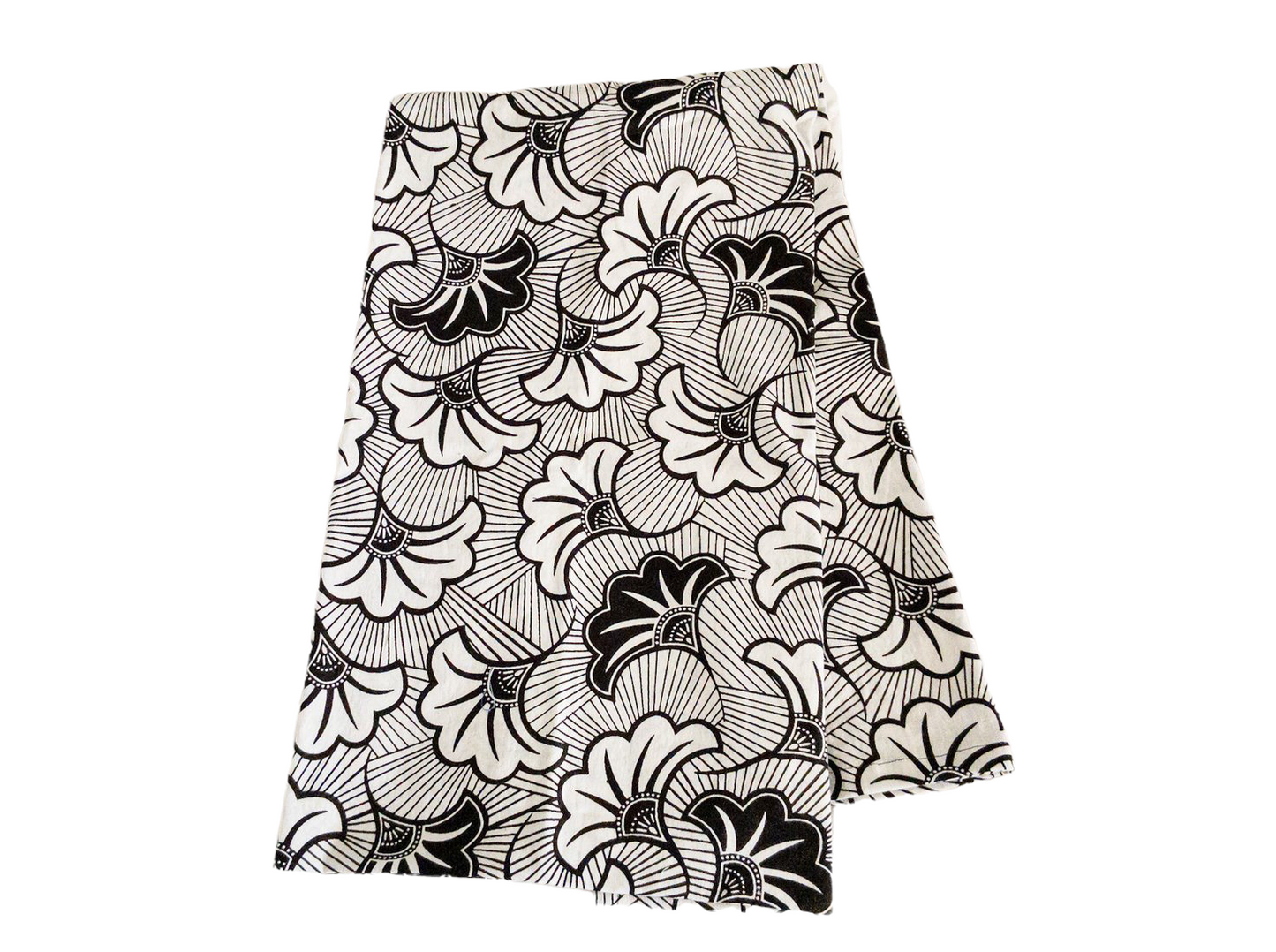 Black and White Ankara Head Wrap I The Enchanted Magnolia