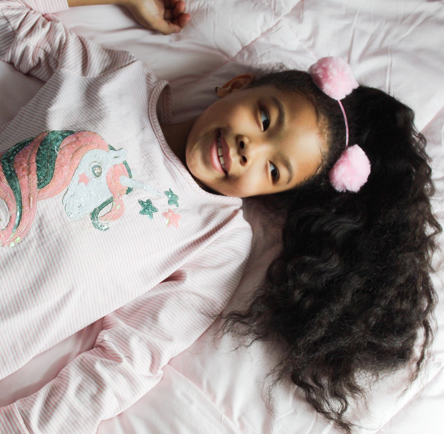 2 Girls Pom Pom Headbands Bundle I The Enchanted Magnolia