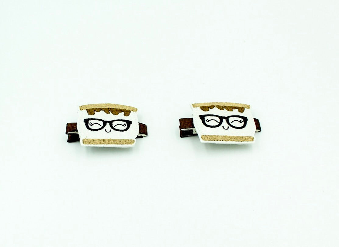 S’mores Barrette Clips - The Enchanted Magnolia