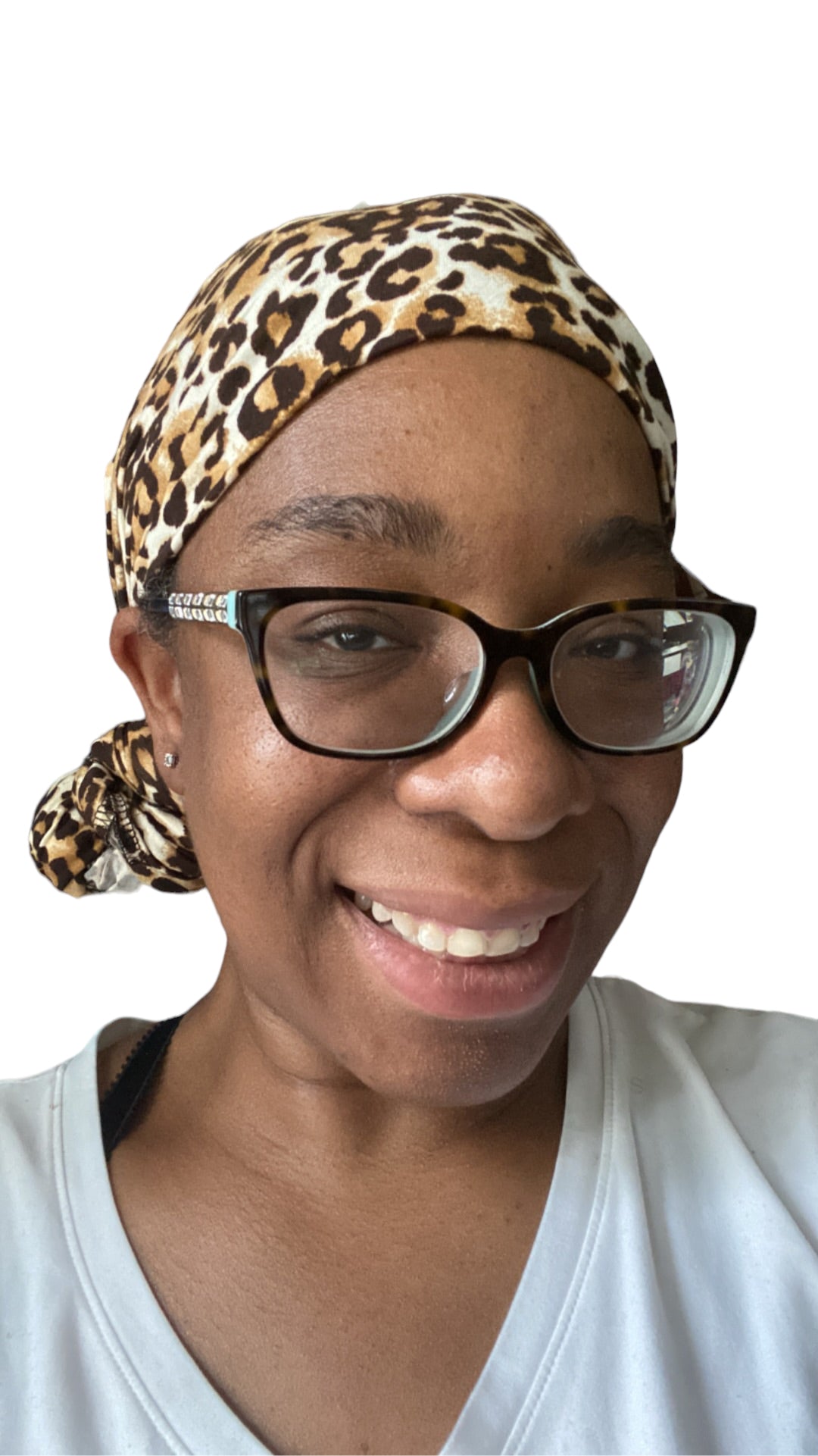 Baby Cheetah Animal Print Knit Headwrap