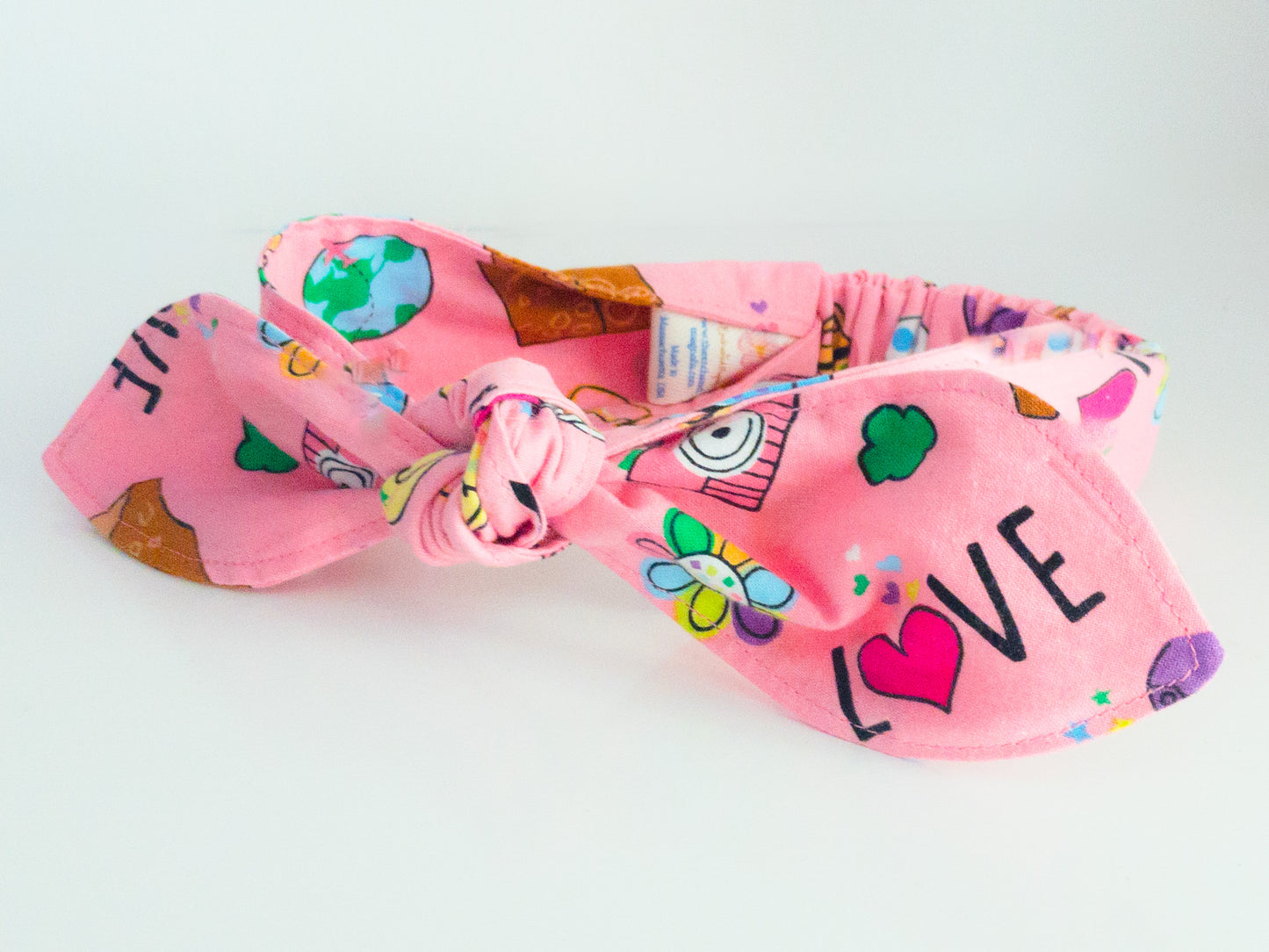 Girl Scouts Activity Print Top Knot Headband I The Enchanted Magnolia