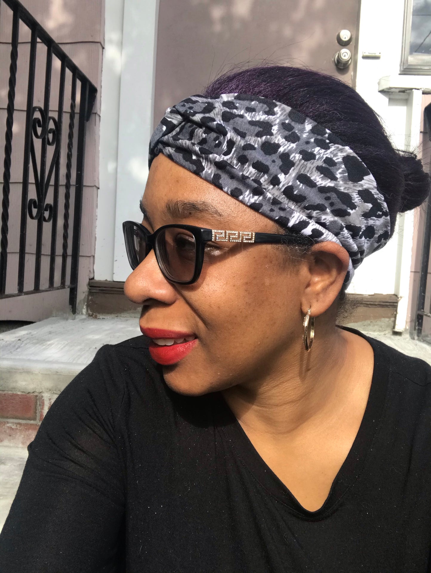 Leopard Animal Print Twist Knot Headband I The Enchanted Magnolia