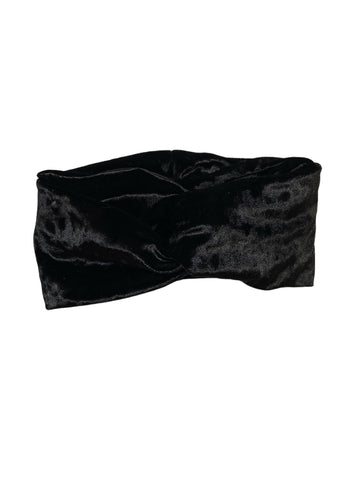 Black Velvet Twist Knot Headband I The Enchanted Magnolia