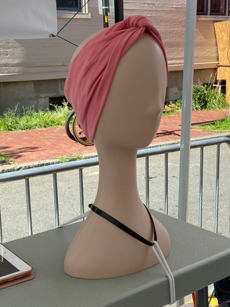 Twisted Turban Headband - Bubblegum Pink