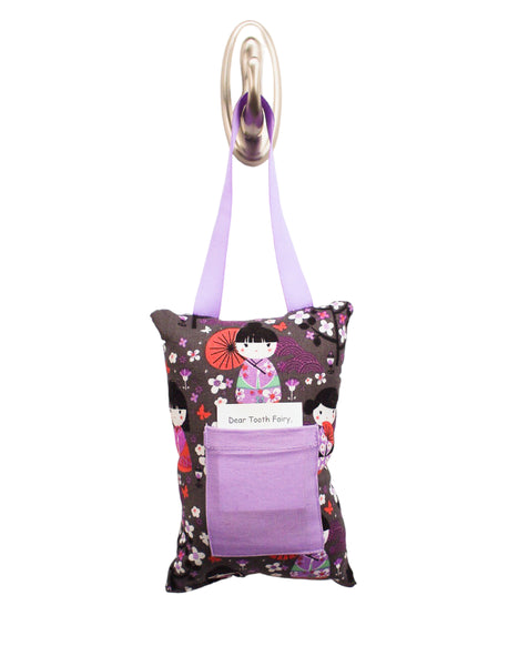 Japanese Kokeshi Doll Tooth Fairy Pillow