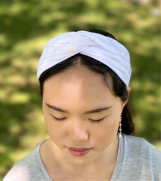 White Twist Knot Headband I The Enchanted Magnolia