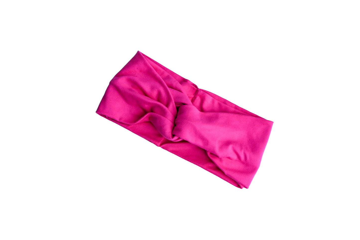 Magenta Twist Knot Headband I The Enchanted Magnolia