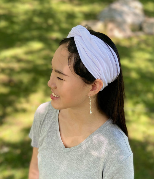 White Twist Knot Headband I The Enchanted Magnolia