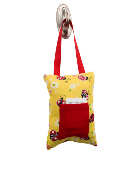 Ladybugs Print ITooth Fairy Pillow  The Enchanted Magnolia