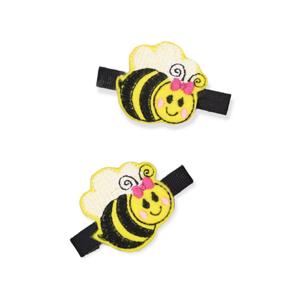 Bumblebee Hair Barrette Clips I The Enchanted Magnolia