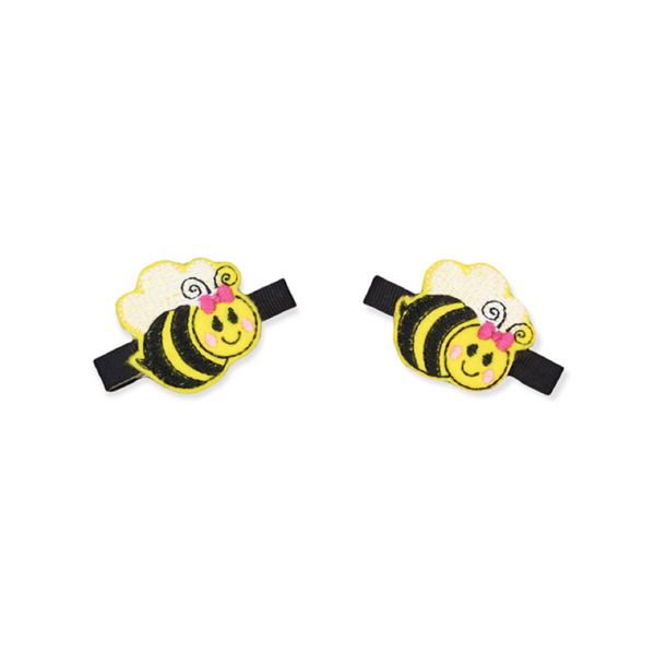 Bumblebee Hair Barrette Clips I The Enchanted Magnolia