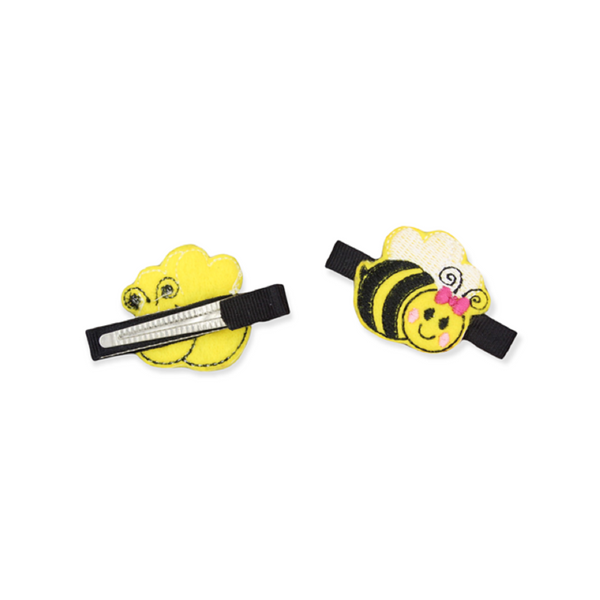 Bumblebee Hair Barrette Clips I The Enchanted Magnolia