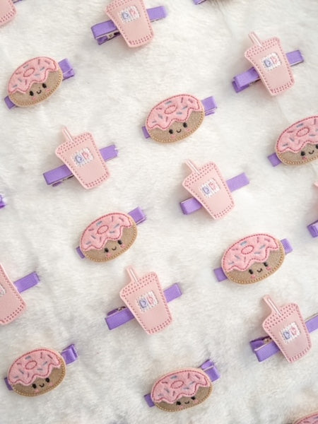 Donut Shop Barrettes