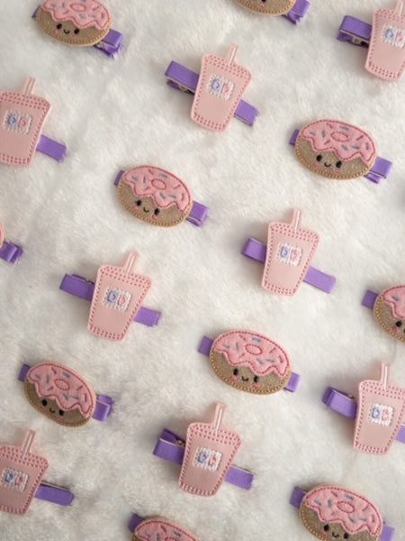 Donut Shop Barrettes