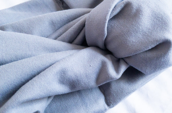Gray-Twisted-Turban-Headband
