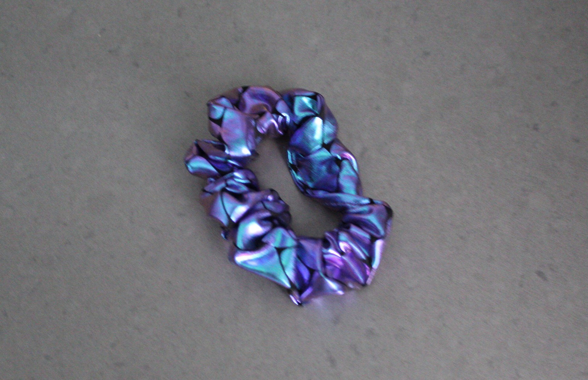 Iridescent Mermaid Hair Scrunchie  - The Enchanted Magnolia
