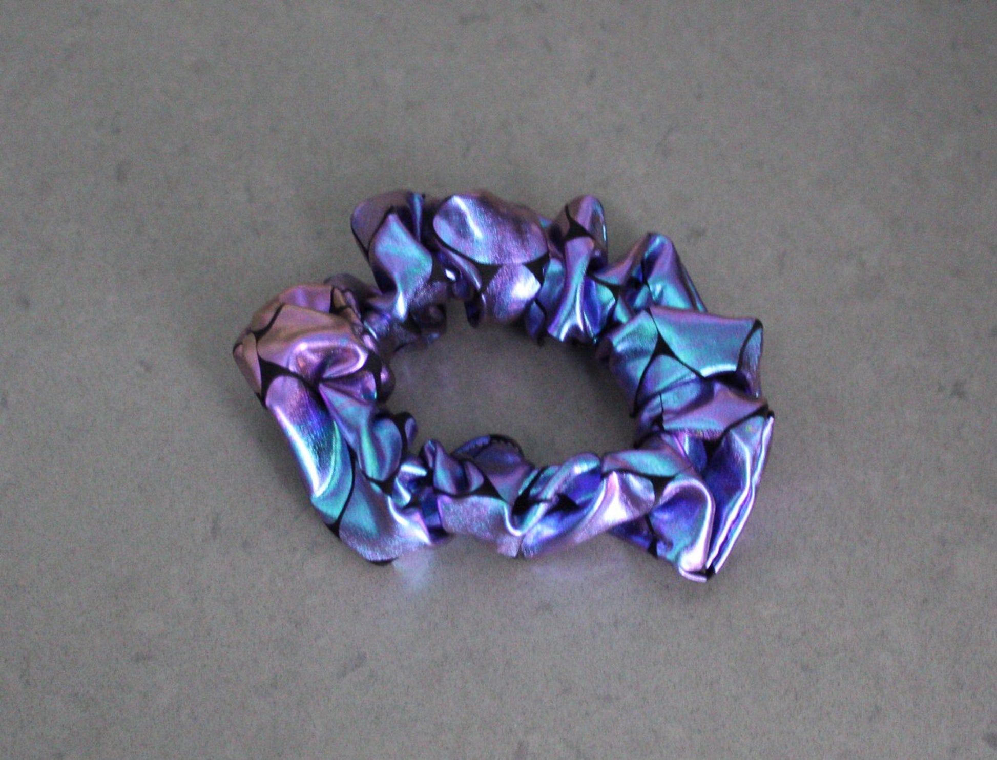 Iridescent Mermaid Hair Scrunchie  - The Enchanted Magnolia
