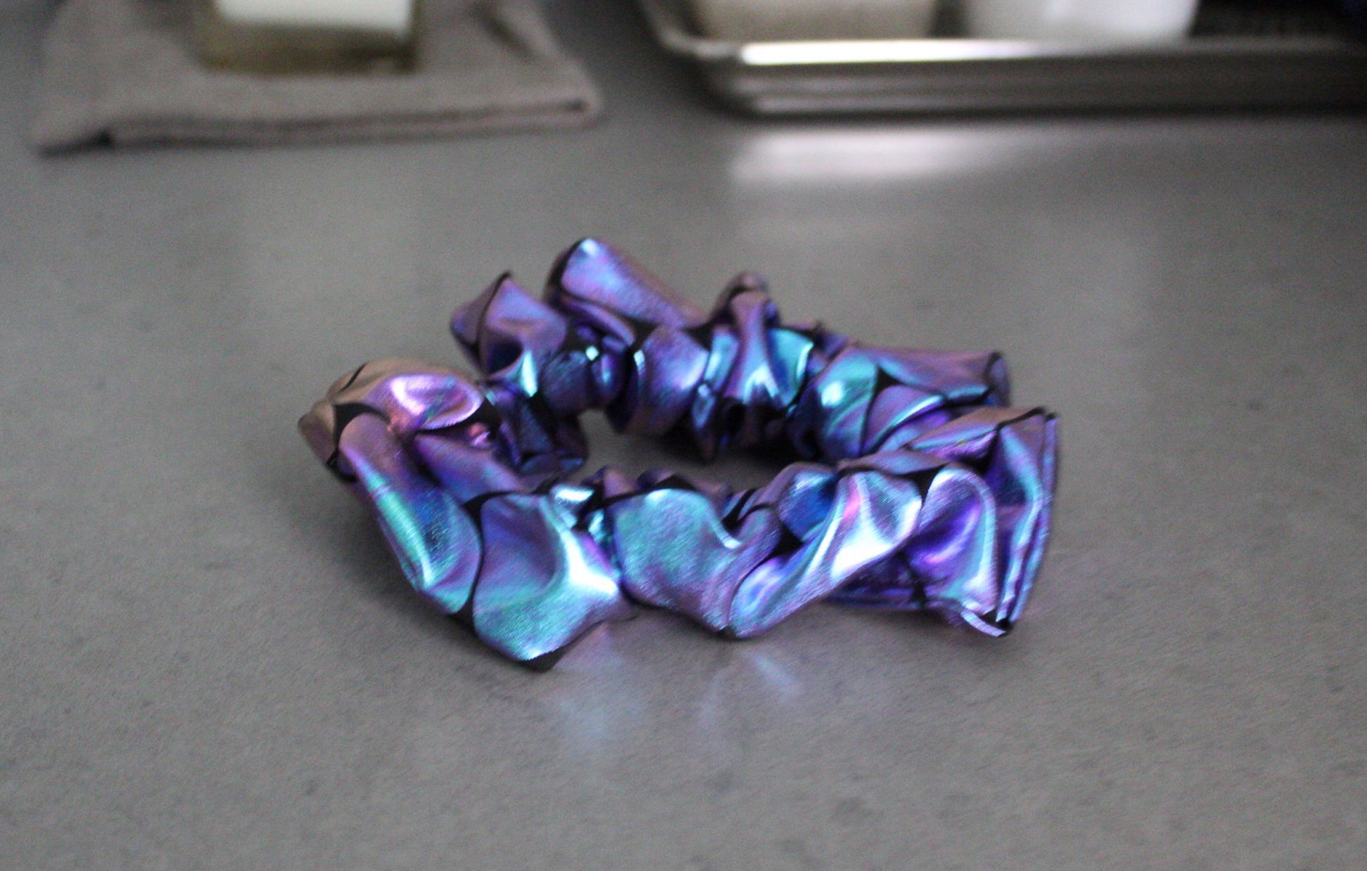 Iridescent Mermaid Hair Scrunchie  - The Enchanted Magnolia