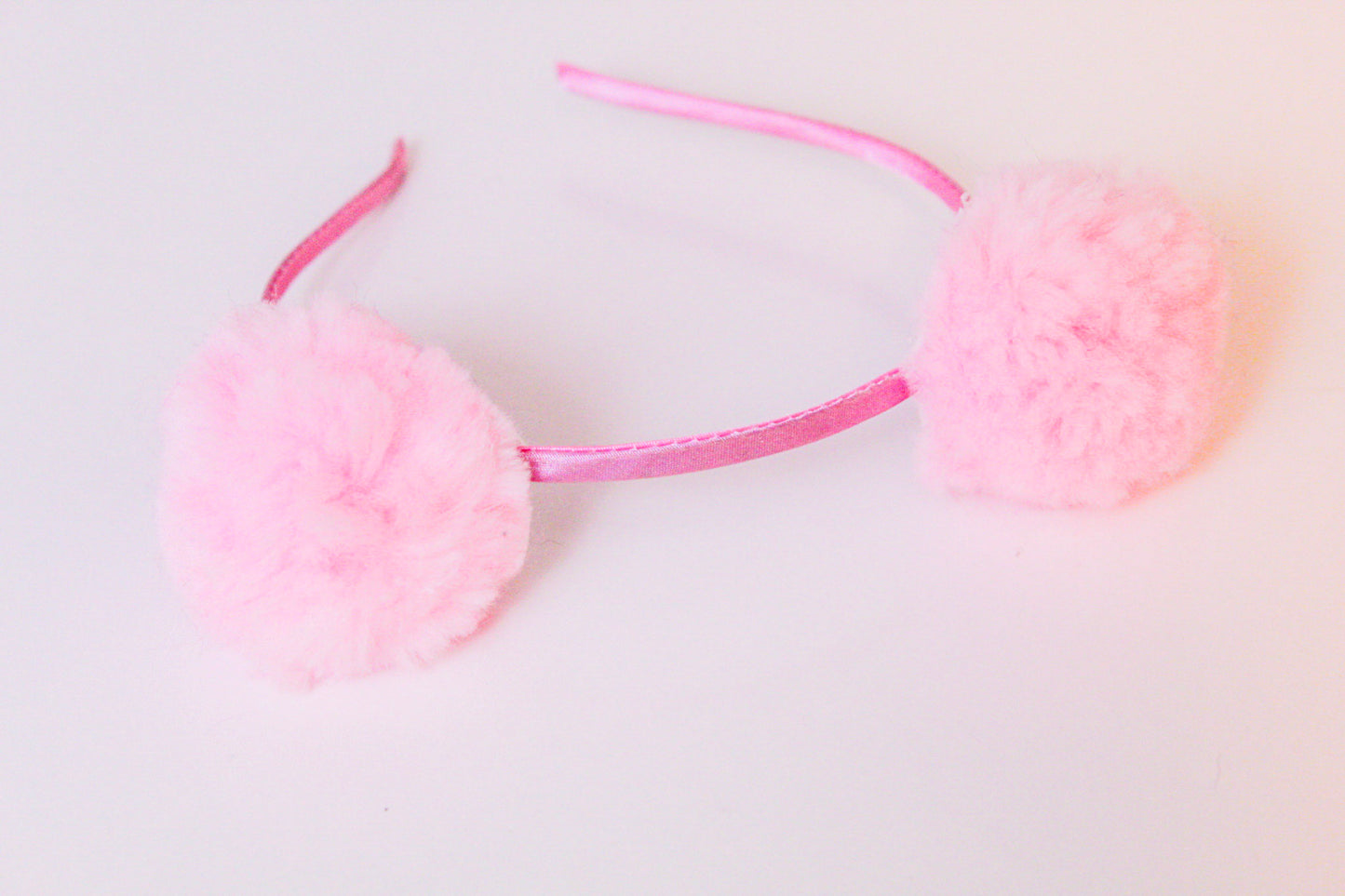 Girls Pom Pom Headbands I The Enchanted Magnolia