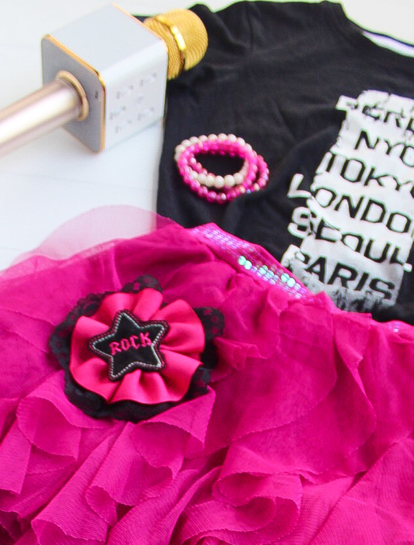 Black Lace Rock Star Hair Bow I The Enchanted Magnolia