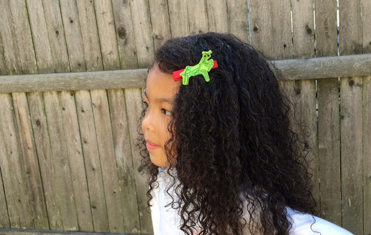 Praying Mantis Hair Barrette Clips -The Enchanted Magnolia