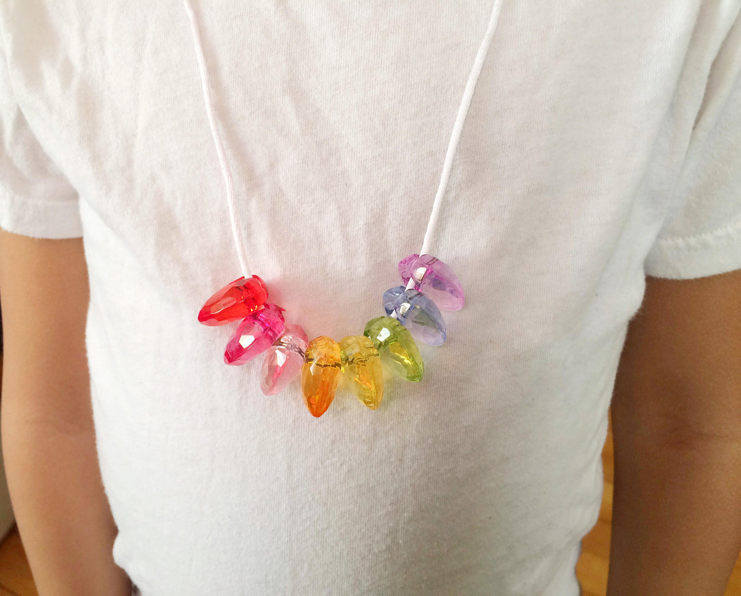 Girls Safety Heart Necklace - The Enchanted Magnolia
