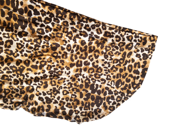 Baby Cheetah Animal  Print Knit Headwrap