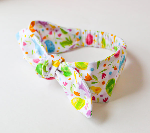 Easter Top Knot Headband I The Enchanted Magnolia