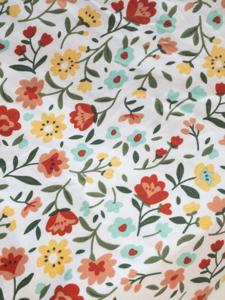 Floral-Print-on-White-Fabric-Swatch