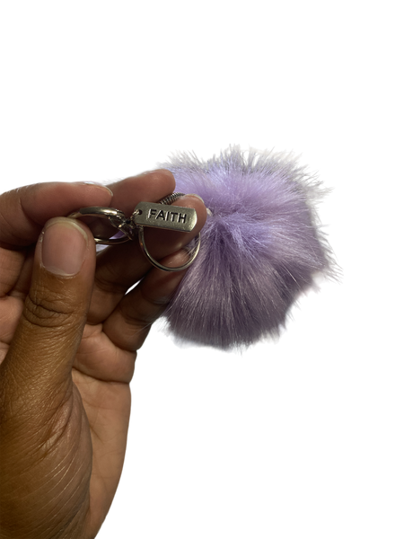 Pom Pom Keychain