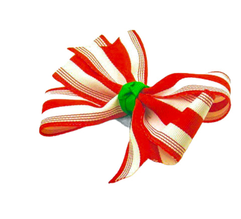 Peppermint Hair Bow I The Enchanted Magnolia