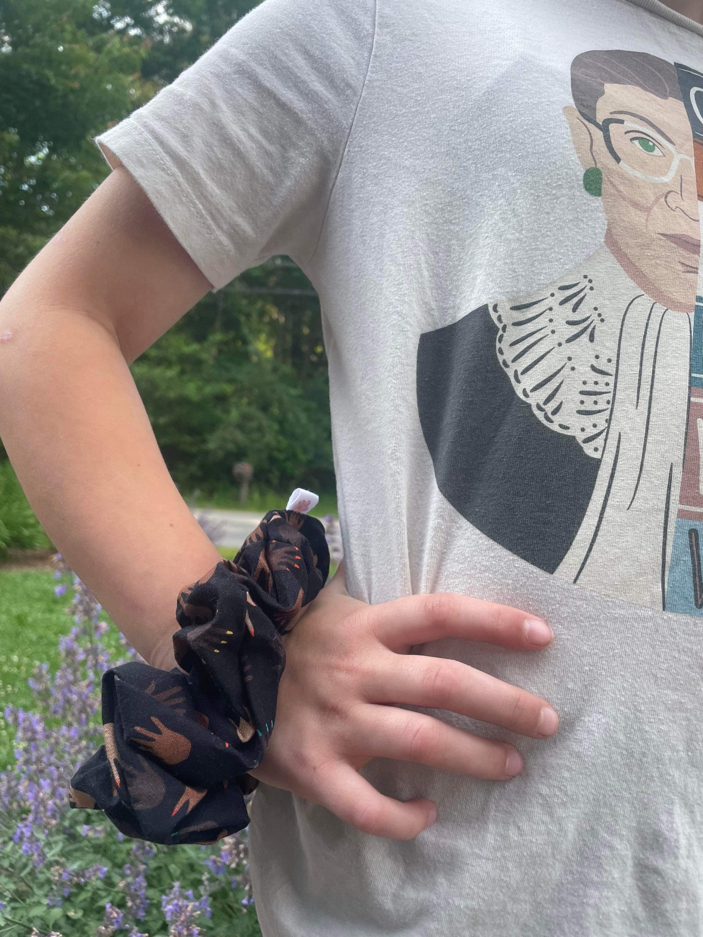 Hands Hair Scrunchie - Large I The Enchanted Magnolia