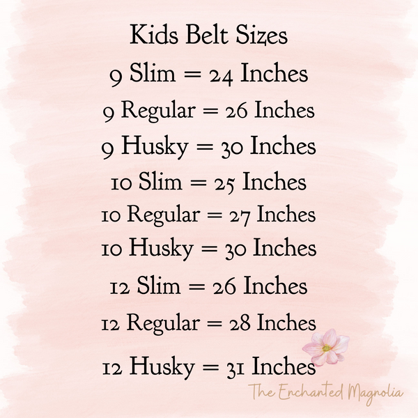 Black Kids School Uniform Webbing D-Ring Belt I The Enchanted Magnolia