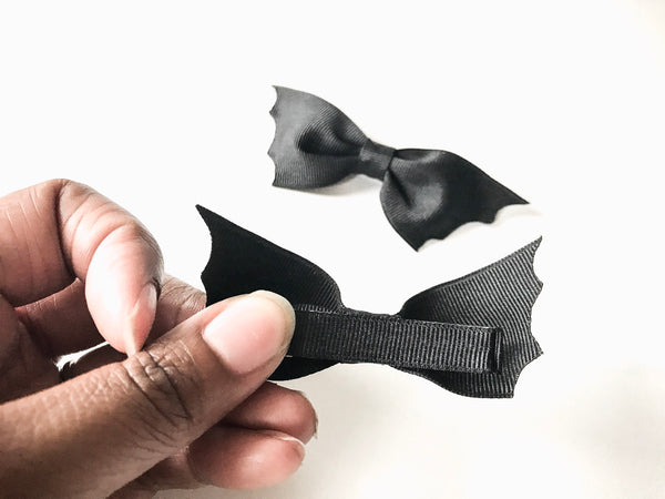 Black Bat Hair Clips I The Enchanted Magnolia