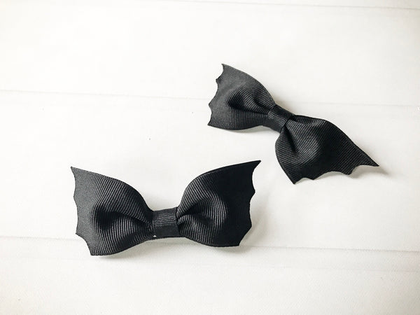 Black Bat Hair Clips I The Enchanted Magnolia