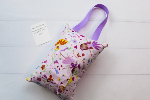 Girls Tooth Fairy pillow Keepsake Gift