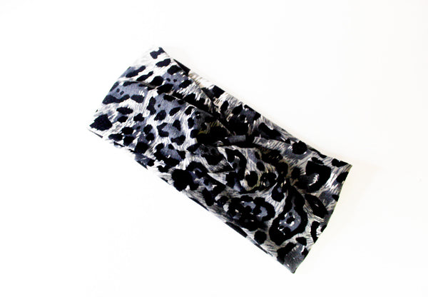 Leopard Animal Print Twist Knot Headband I The Enchanted Magnolia