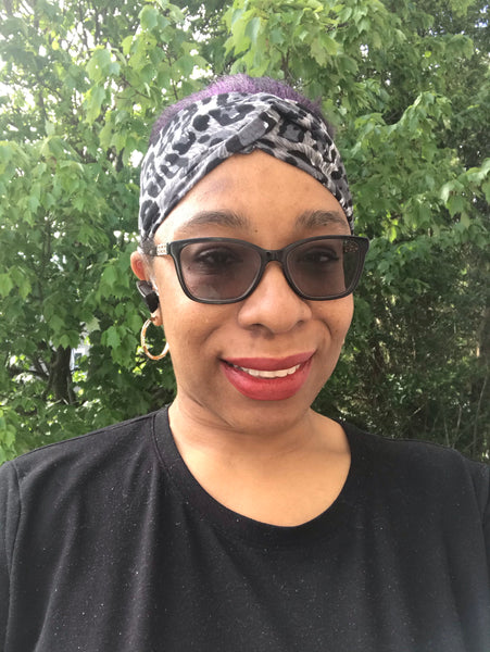 Leopard Animal Print Twist Knot Headband I The Enchanted Magnolia