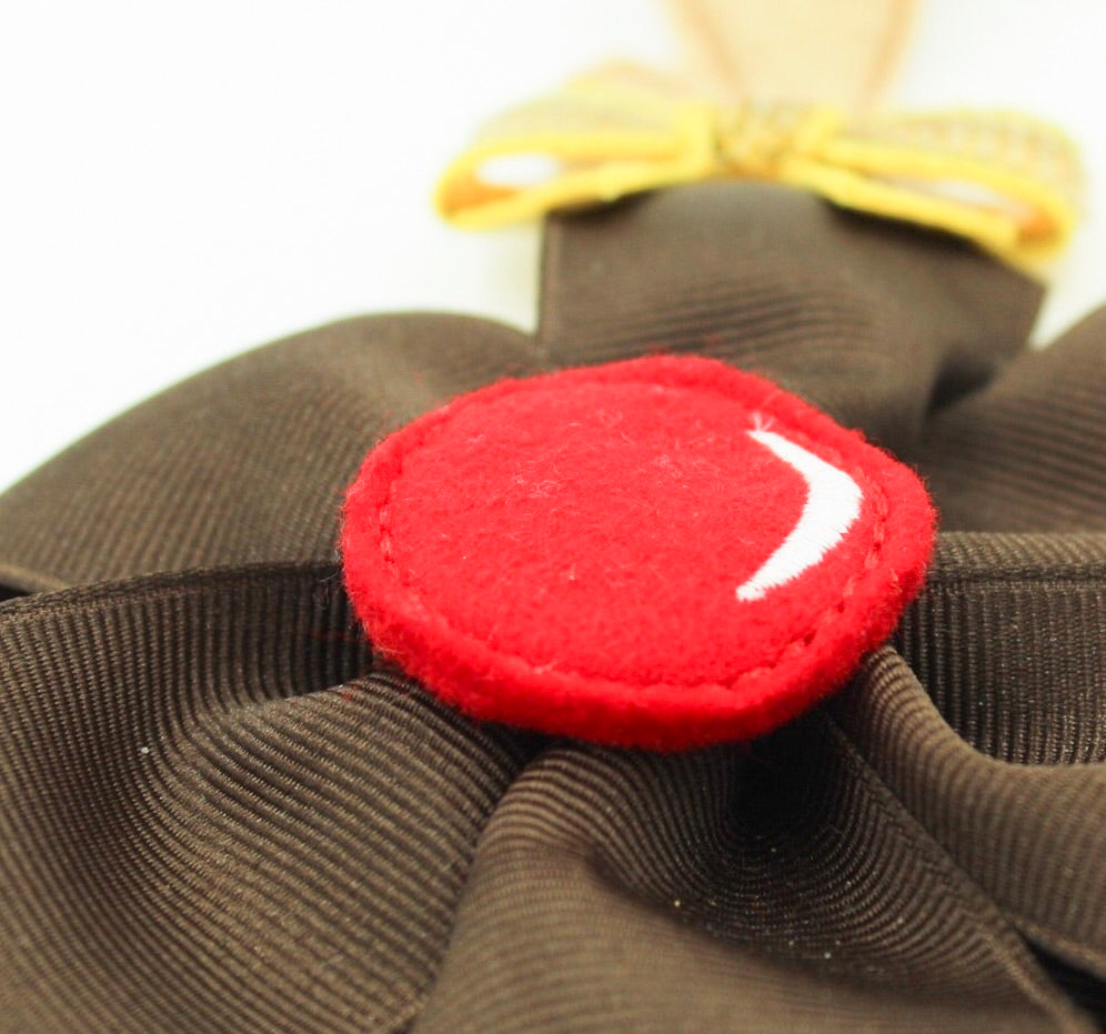 Baby Reindeer Pinwheel Headband I The Enchanted Magnolia