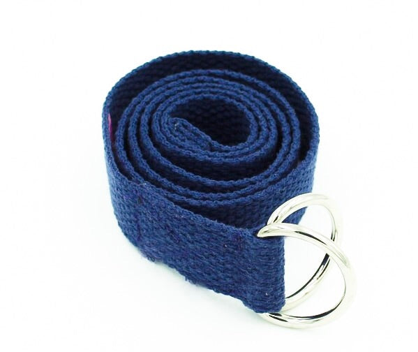 Navy Blue Kids School Uniform Webbing D-Ring Belt I The Enchanted Magnolia