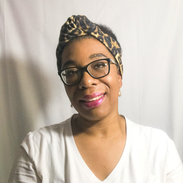 Leopard Animal Print Knotted Headband I The Enchanted Magnolia